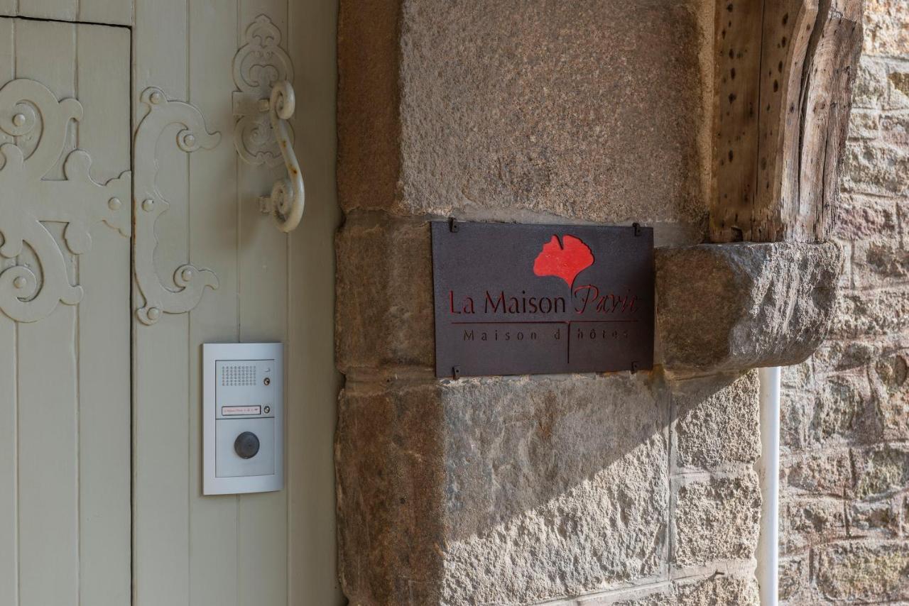 דינאן La Maison Pavie מראה חיצוני תמונה
